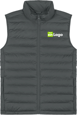 Chaleco Acolchado Antracita Enlago Talla XXL